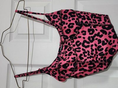 Women's Y2K Leopard Beach Print Slim Fit Camisole