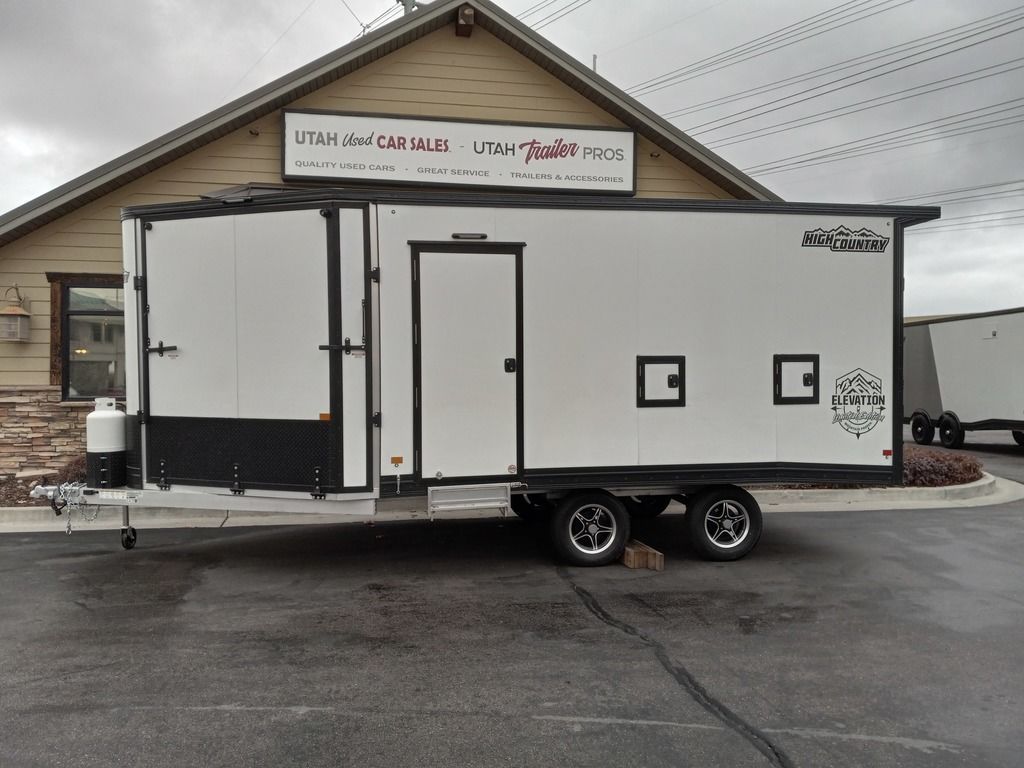 2026 High Country 8x16 /8.5x16 UTV/ATV/Snowmobile Enclosed Deckover Aluminum High Country New