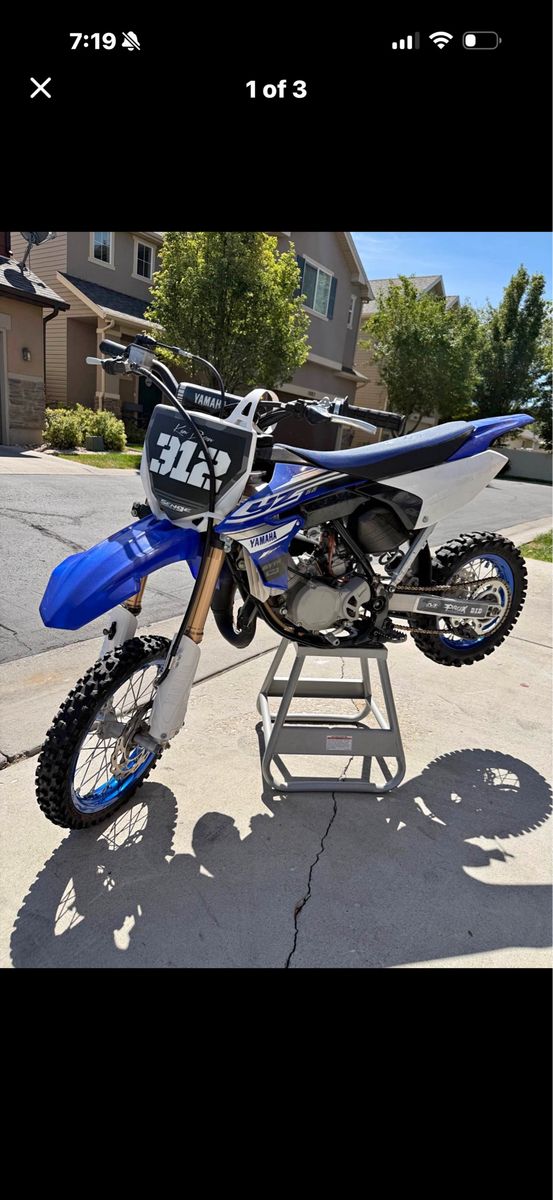 2018 Yamaha YZ65 Youth Dirt Bike - Excellent Condition