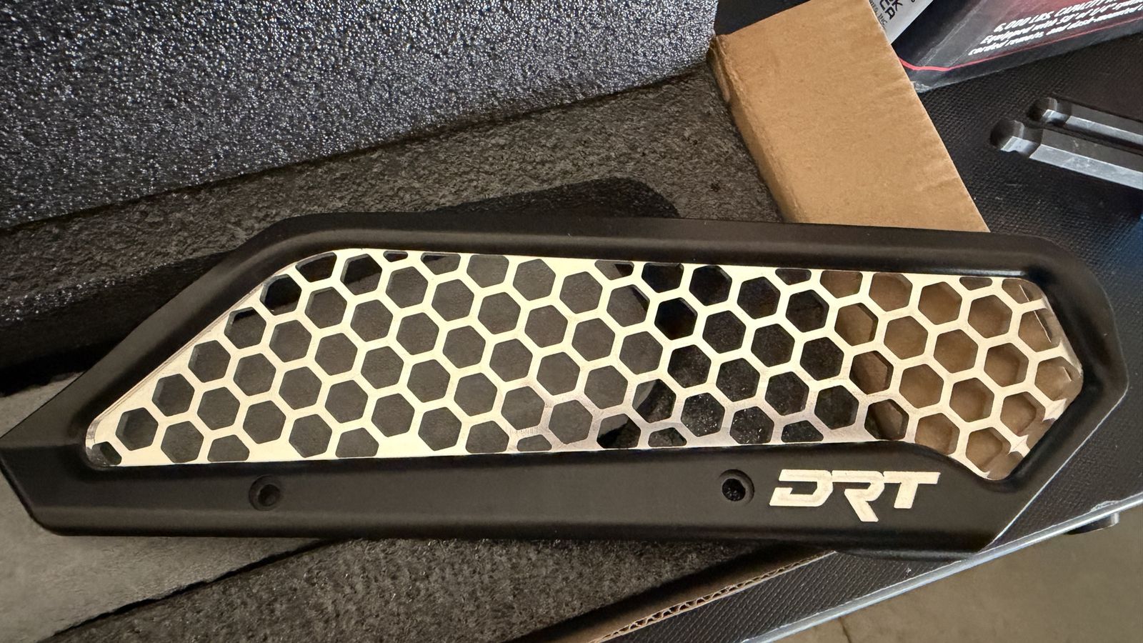 DRT billet hood scoop mesh inserts for 2025+ RZR