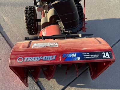 Troy-Bilt Storm 2410 24" 208cc Electric Start Gas Snow Blower