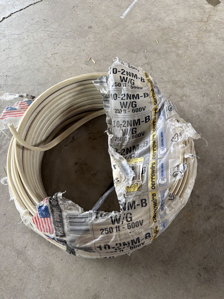 Cerrowire 10-2 NM-B W/G 250 ft 600V Electrical Wire Spool