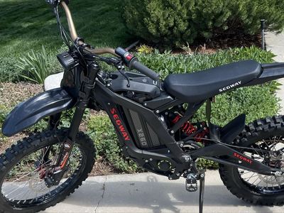 2021 Segway X260 Electric Dirt Bike – Excellent Condition, Only 170 miles. Lots of Upgrades!