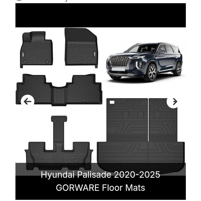 Floor Mats for 20-25 Palisade (NEW)