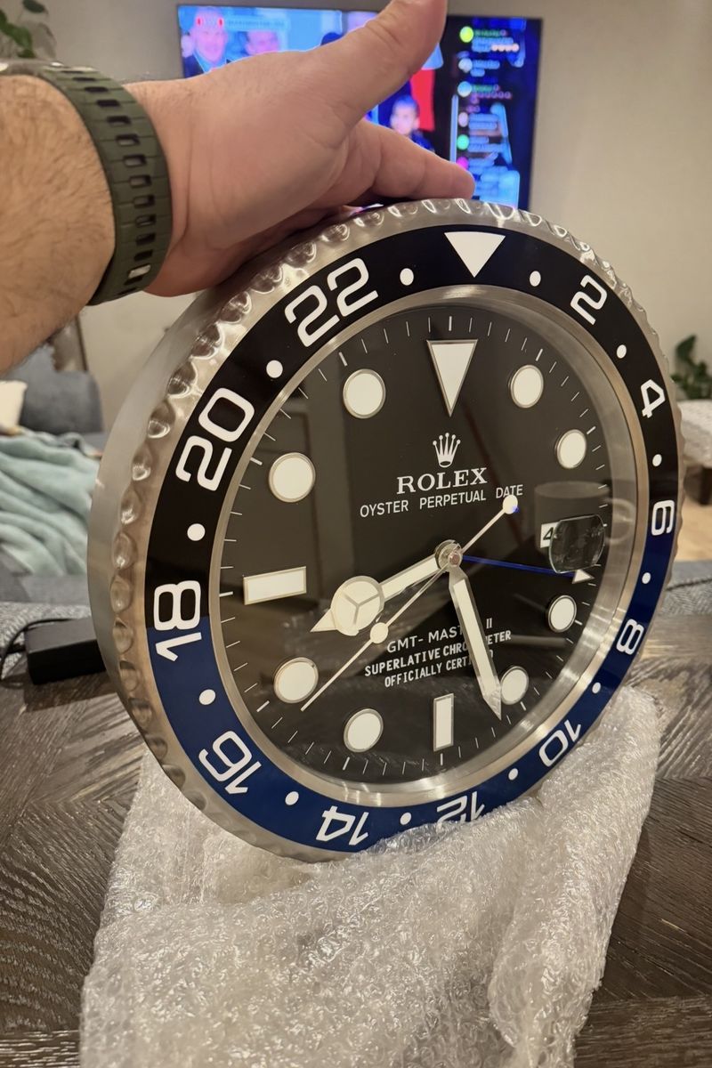 Rolex wall clock