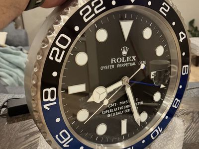 Rolex wall clock