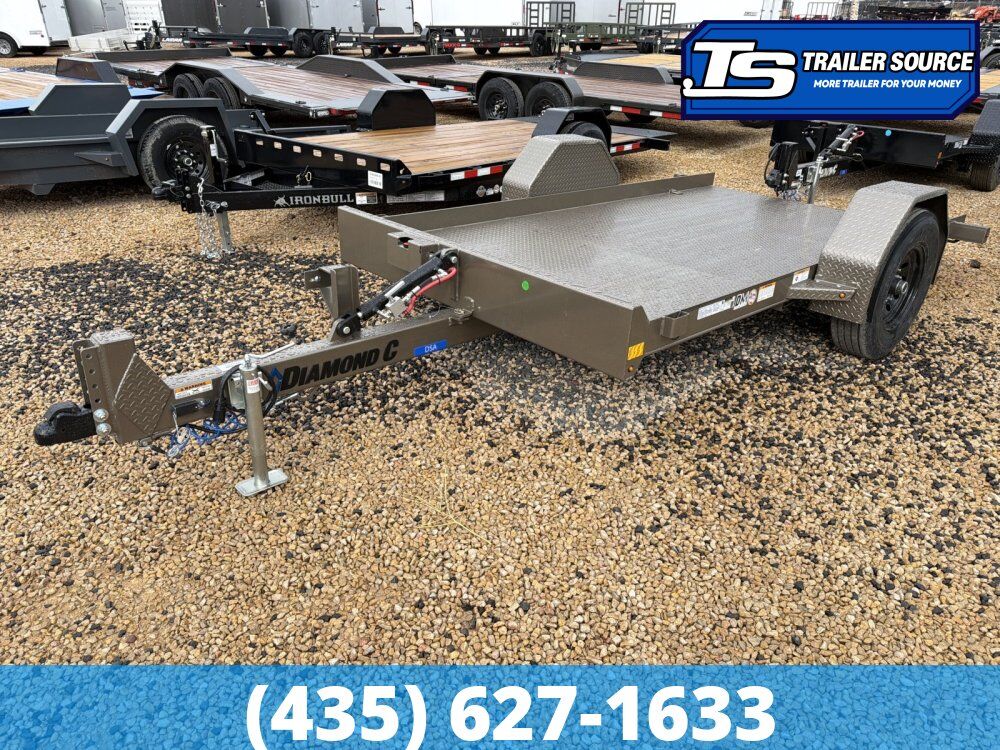 6.5x12 Diamond C DSA Tilt Trailer - 7K GVWR