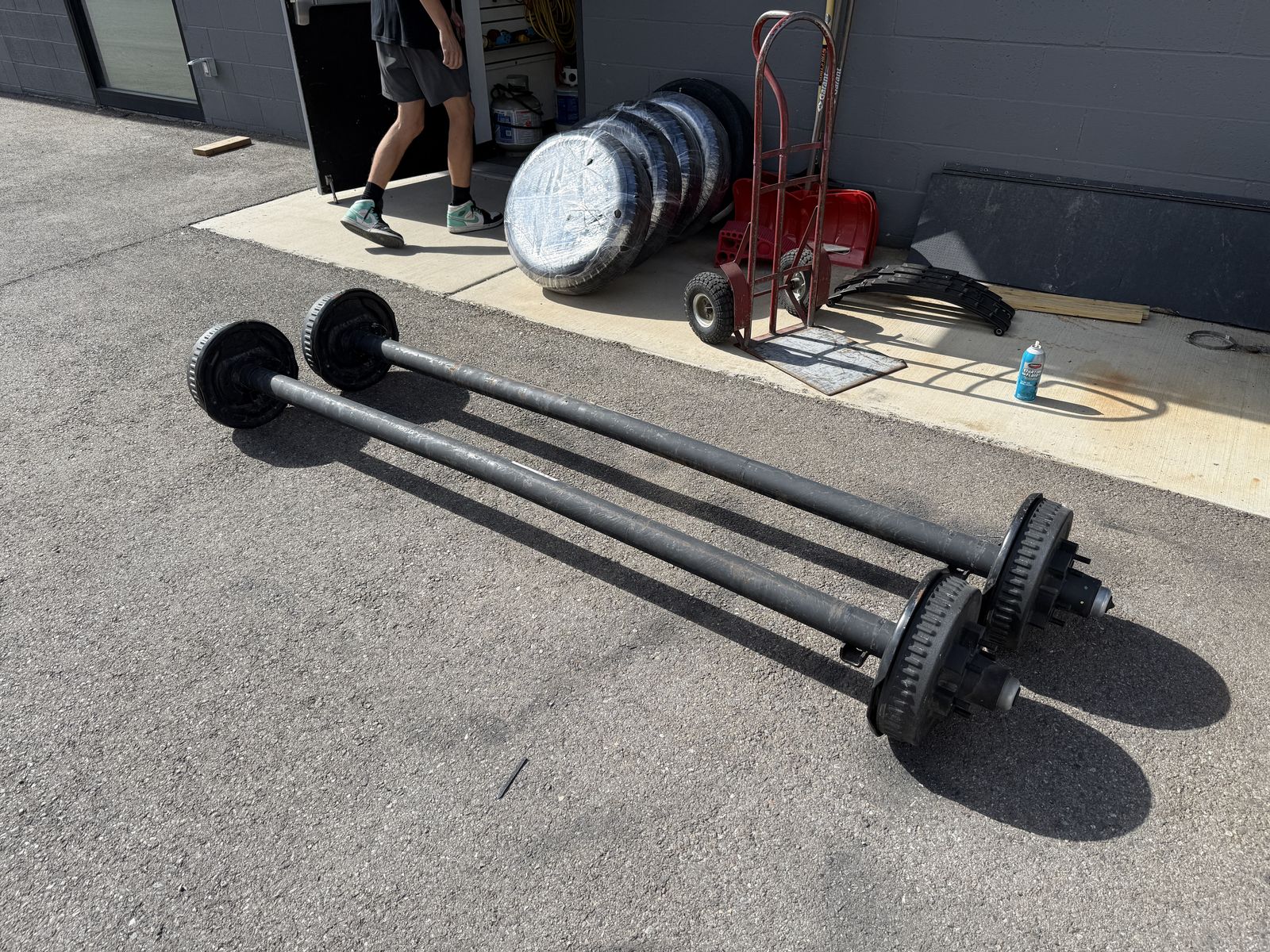 5200# Spring Axles