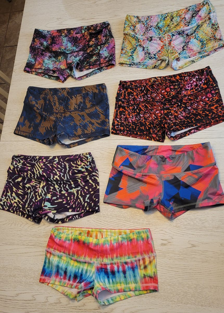 Fleo shorts and sport bras priced per item
