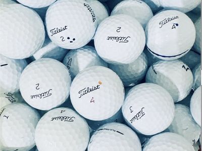 100 Like New Titleist ProV1X Golf Balls