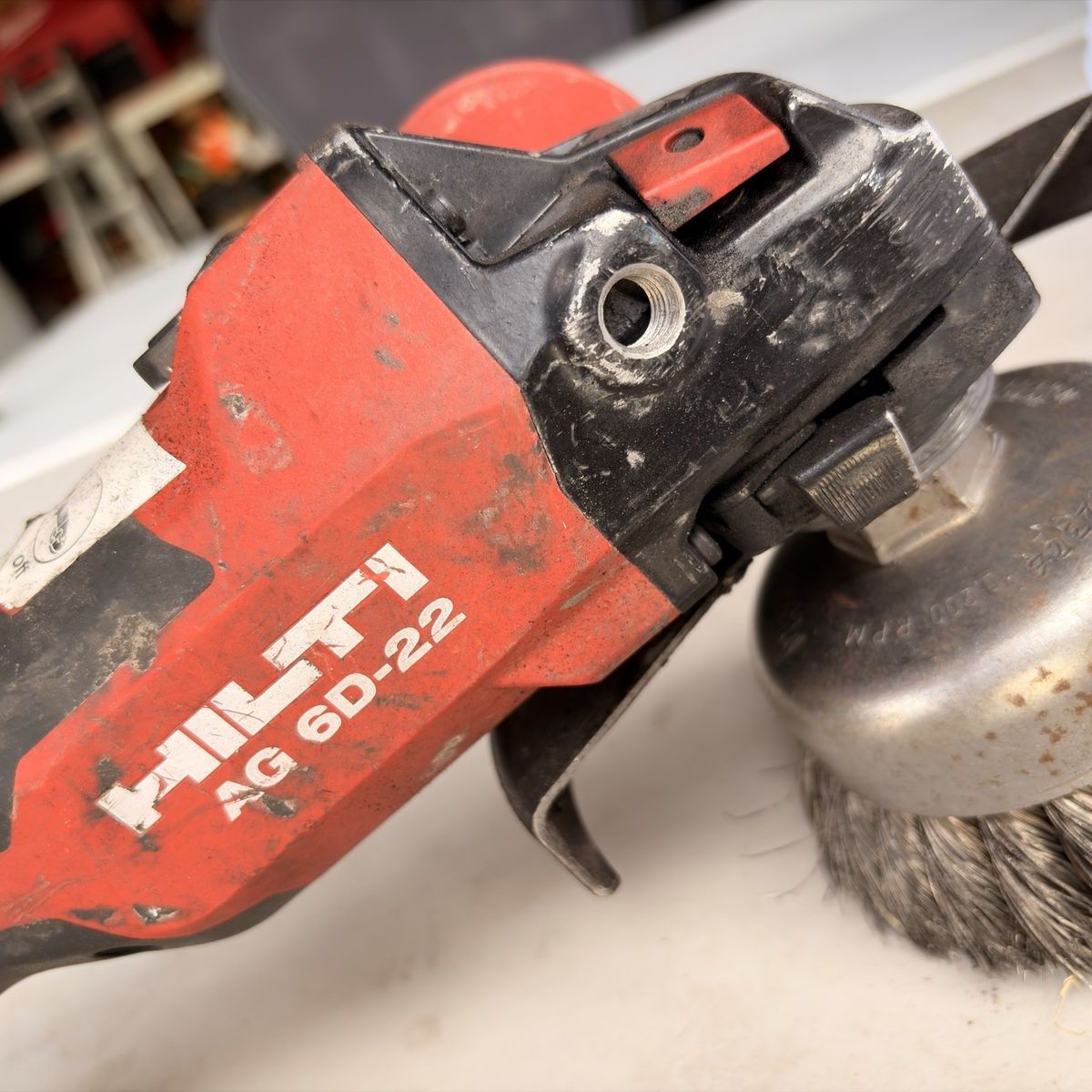 Hilti AG 6D-22 Nuron 22V Cordless Angle Grinder - TOOL ONLY