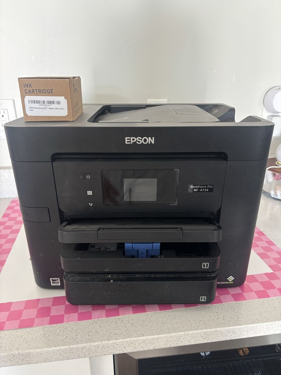Epson workforce pro printer and ink