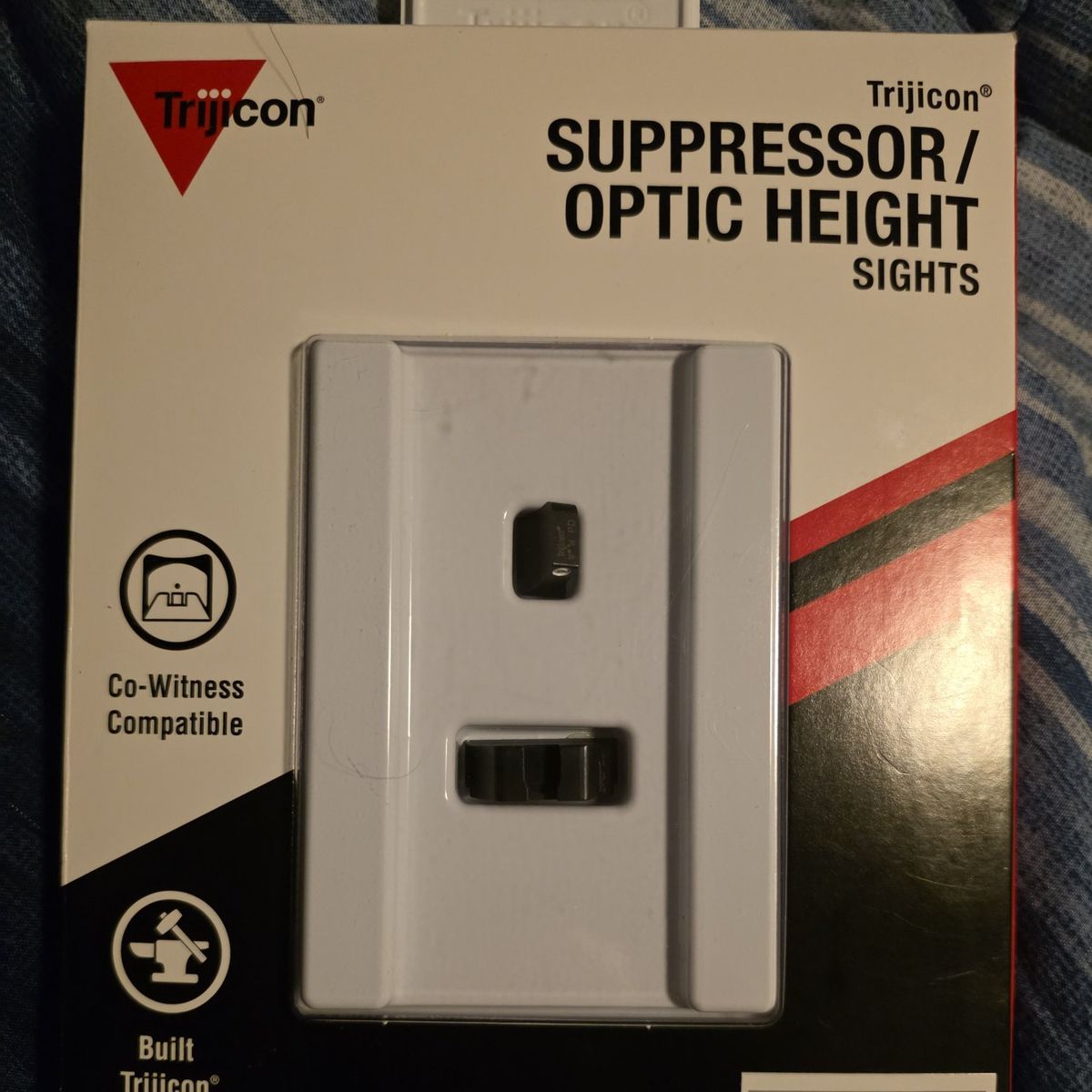 Trijicon SUPPRESSOR/ OPTIC HEIGHT SIGHTS