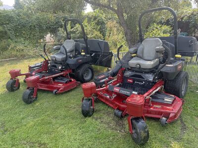 DIESEL POWER: 2x Toro Z-Master Commercial Mowers (Kubota Engines)