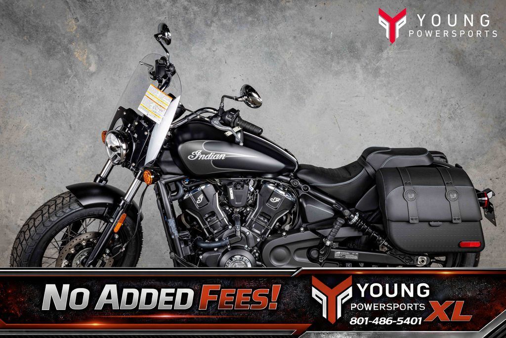 2025 Indian Motorcycle® Super Scout® Black Smoke with Graphics