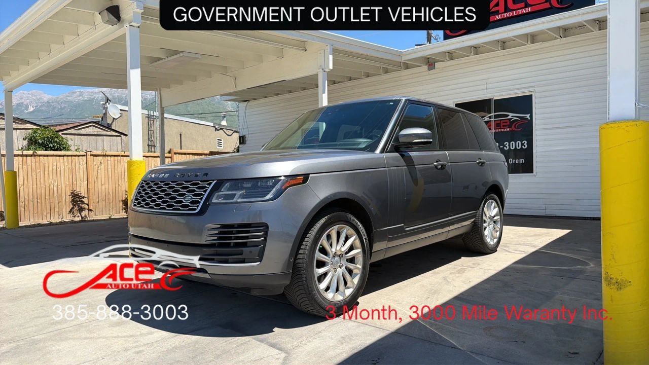 2019 Land Rover Range Rover HSE