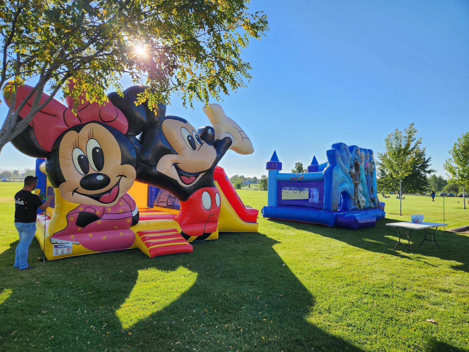 Turn-Key Bounce House Rental Business – 10 Inflatables + Trailer + Blowers – $25,000