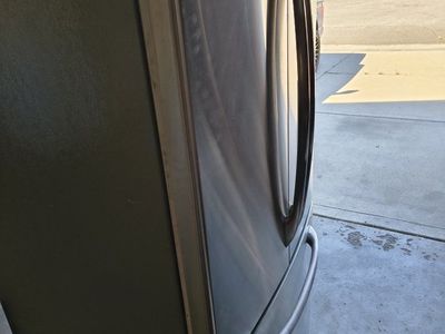 broken refrigerator