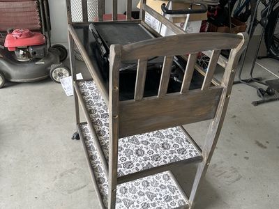 Repurposed Changing Table