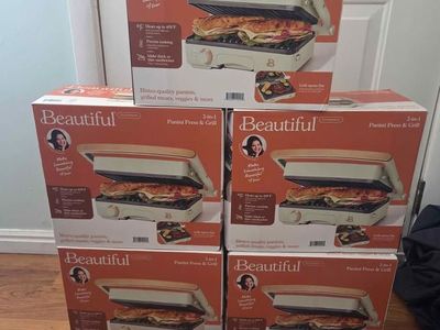 Beautiful 2-in-1 Panini Press & Grill by Drew Barrymore