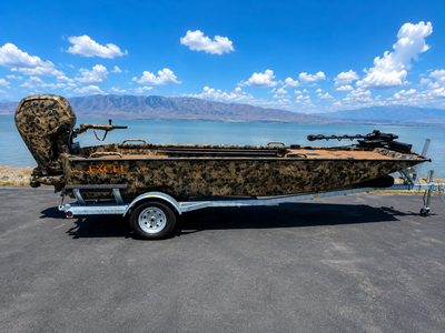 NEW Excel 1754 Eclipse Jet Boat with Mercury 65hp outboard jet