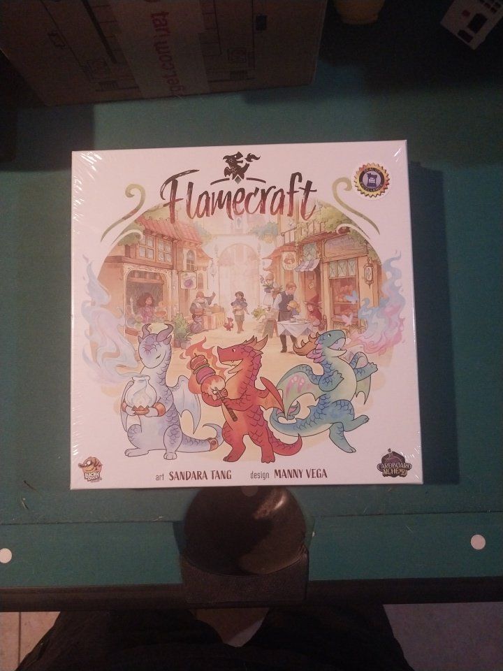 Flamecraft Board Game - Brand New, Sealed Strategy Game by Cardboard Alchemy