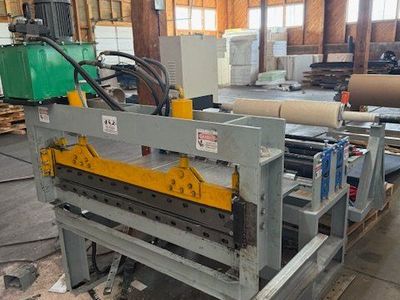 51" x 22 Ga slitter and cut to length line