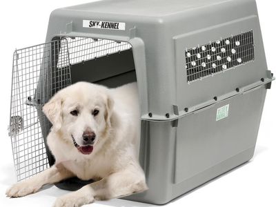 PETMATE SKY KENNEL DOG CRATE FOR AIR AND LAND TRAVEL, GIANT 48" L FOR PETS 90-125 LBS, HEAVY DUTY, NEW IN ORIGINAL BOX!!!