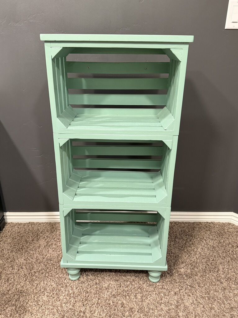 Milk Crate shelf
