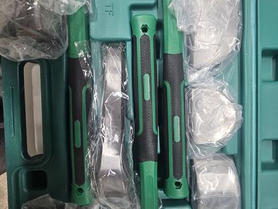 Auto Body Repair Hammer and Dolly Set with Case