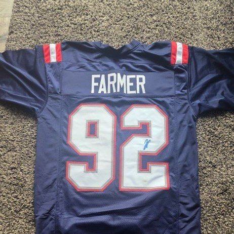 patriots signed jersey 50$ obo