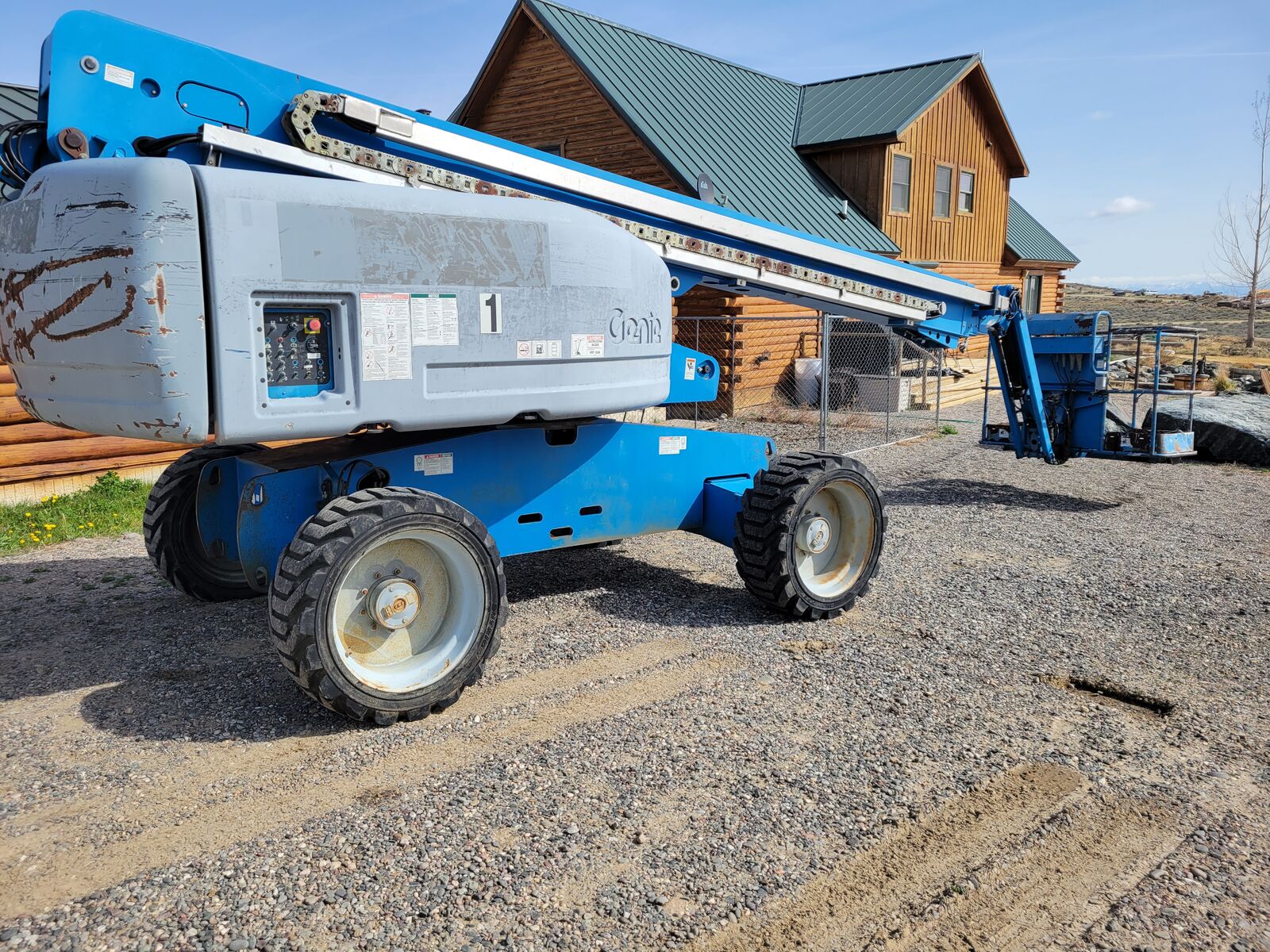 2005 Genie S-65 Boom Lift w/ jib 4200hrs