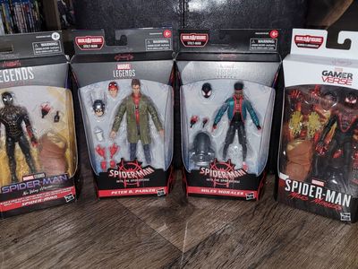 Marvel legends action figures Spiderman