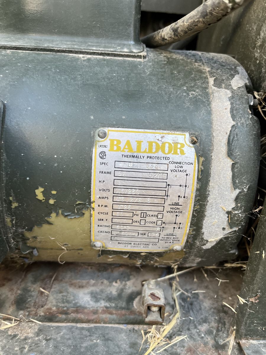 Electric motor 1hp