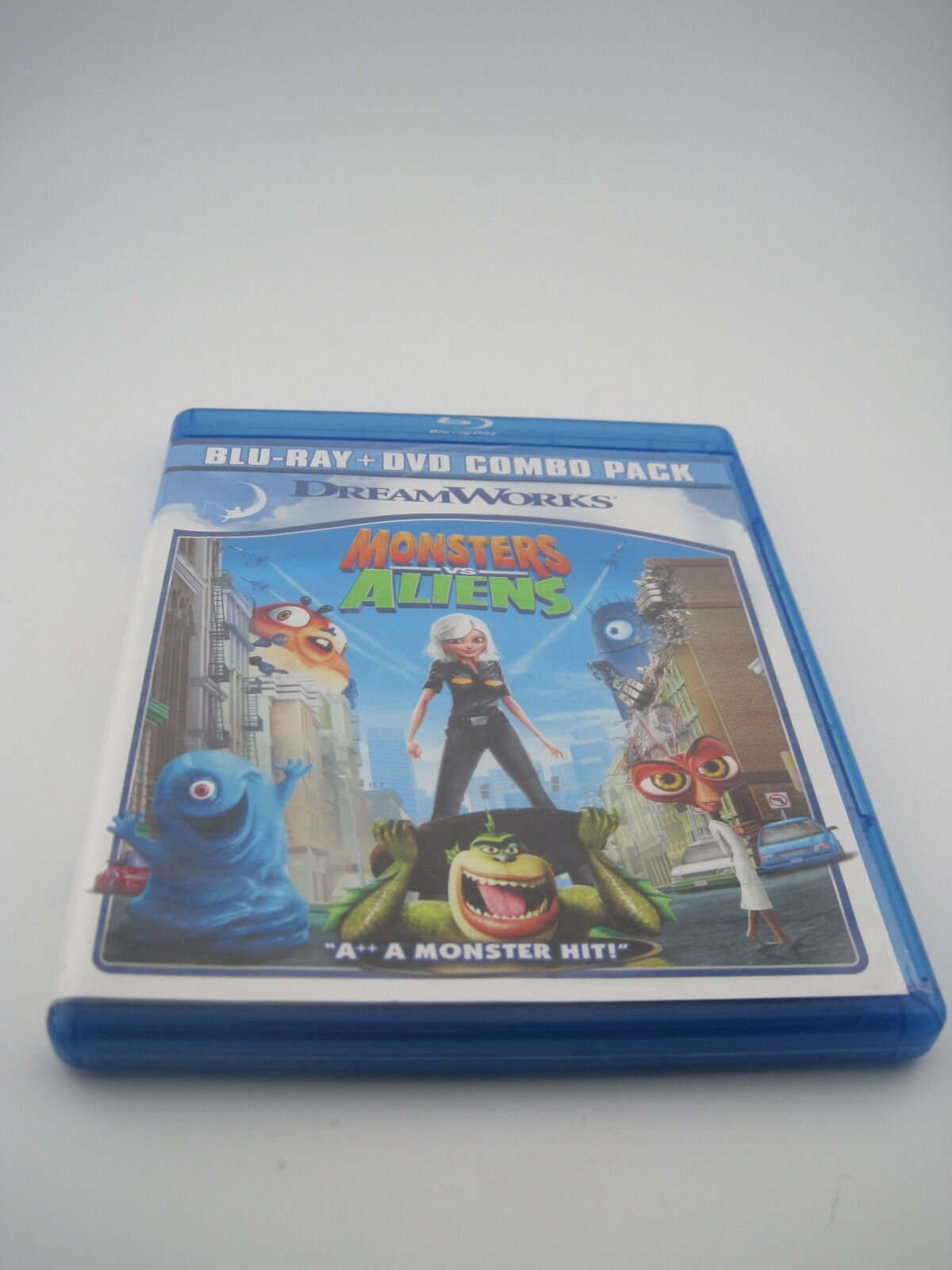 Monsters Vs. Aliens Blu-ray & DVD 2-Disc Combo Animated Movie Reese Witherspoon