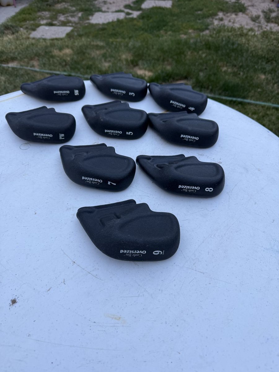 Golf Irons Head Protesters