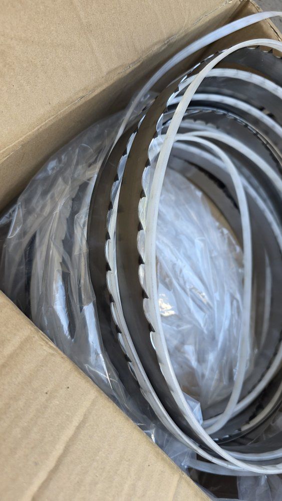 Coiled Band Saw Blades Set brand new