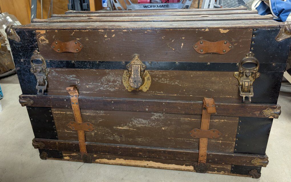 Antique Steamer Trunk