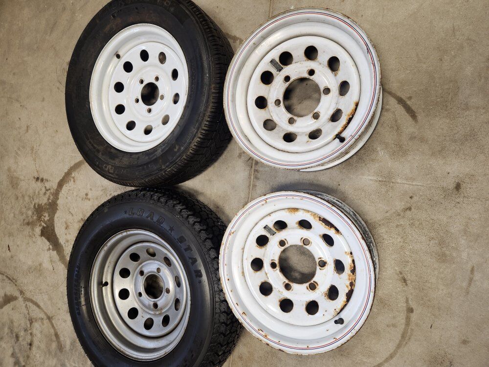 Misc trailer wheels/tires