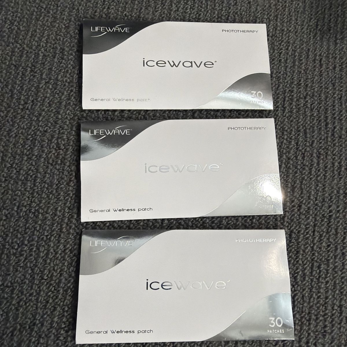 LifeWave IceWave Patches - 3 Packs available 30 Patches Each (Exp. 05/2026)