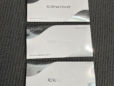 LifeWave IceWave Patches - 3 Packs available 30 Patches Each (Exp. 05/2026)