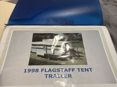 Tent Trailer - Vintage 1998 Flagstaff
