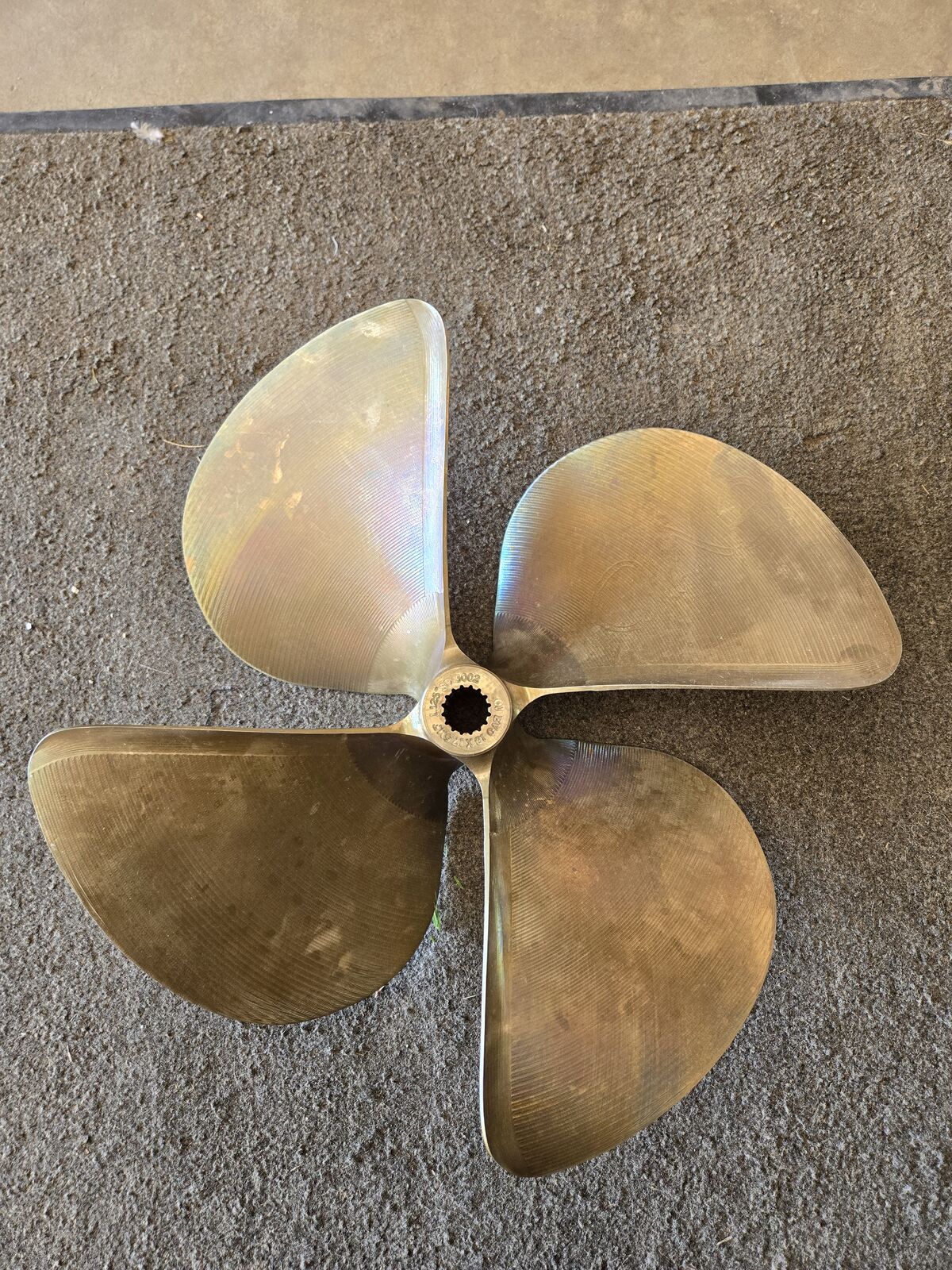 OJ Prop #3002, EVO 18 X 17.5 Spline