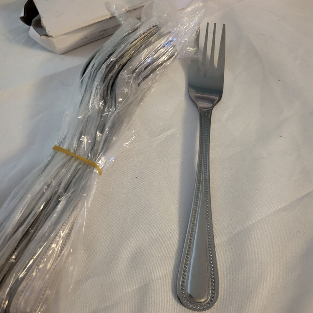 Set of 12 Stainless Steel Forks
