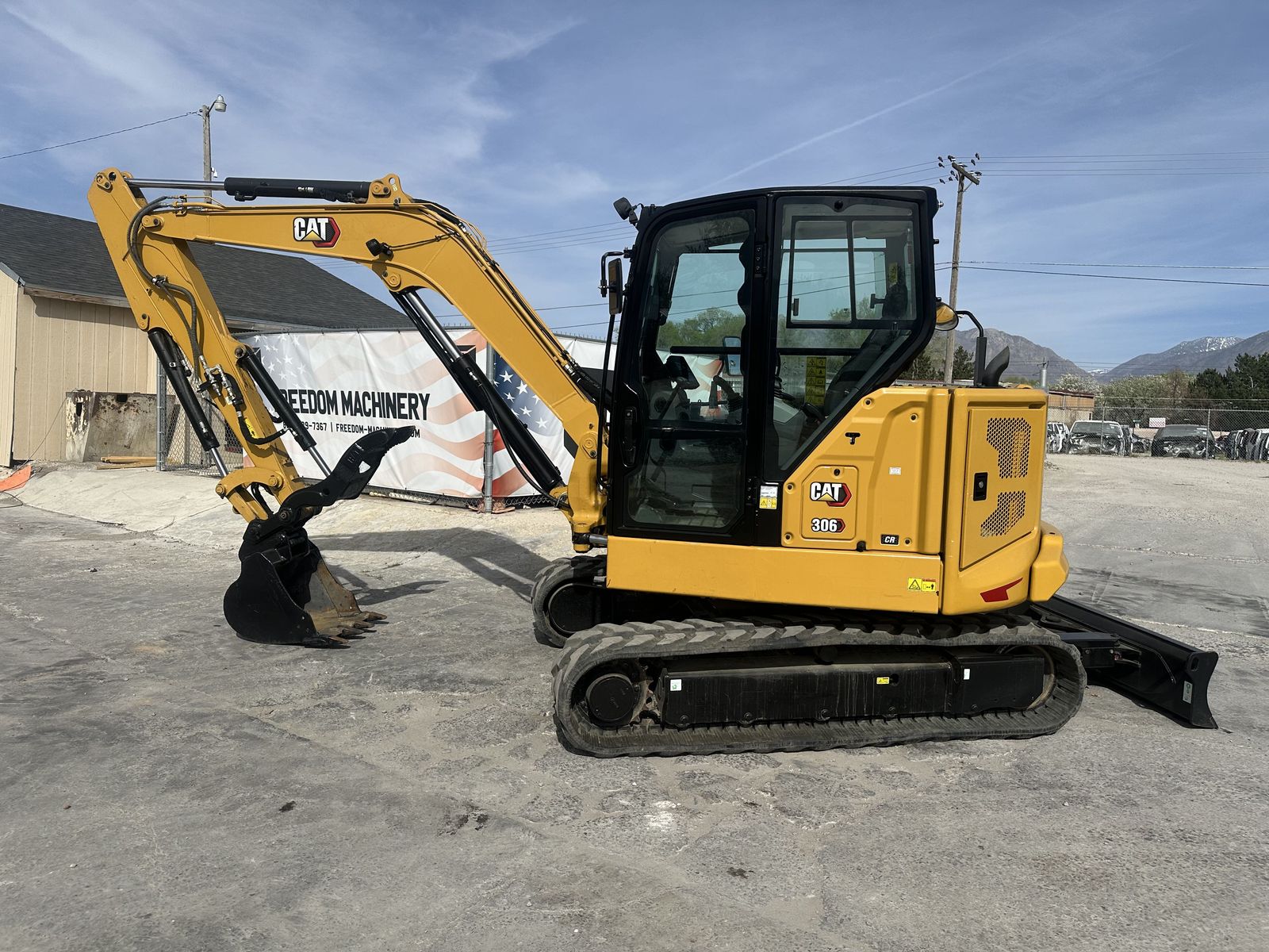 Caterpillar 306CR Mini Excavator Tractor