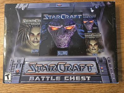 StarCraft Battle Chest (Windows/Mac) With Box & Manuals