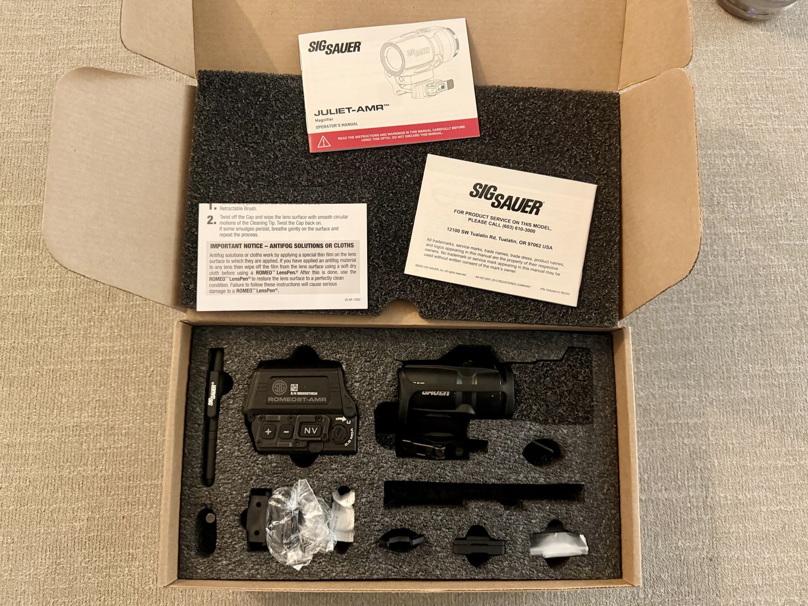 Sig Romeo 8t AMR combo