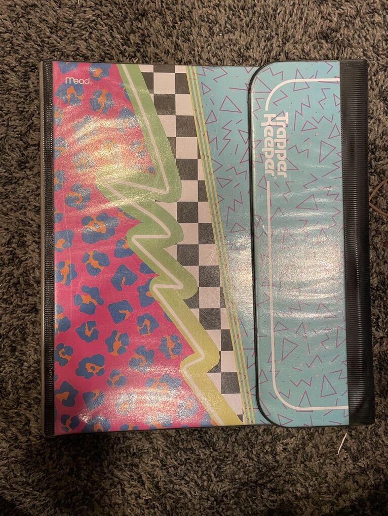 Trapper Keeper Mead Retro Style Binder