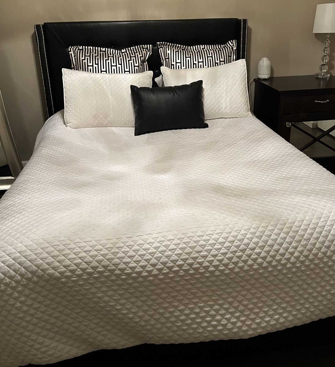 Vegan Leather Queen Sized Bed