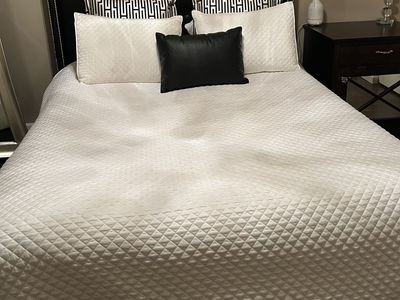 Vegan Leather Queen Sized Bed